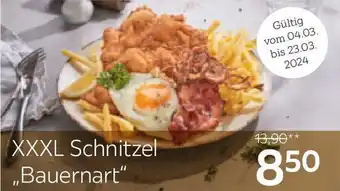 XXXLutz XXXL Schnitzel Bauernart Angebot