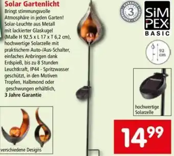 Interspar Solar Gartenlicht Angebot
