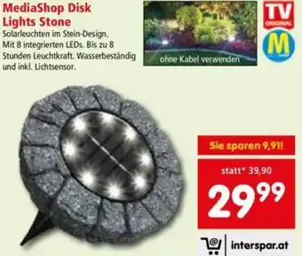 Interspar MediaShop Disk Lights Stone Angebot