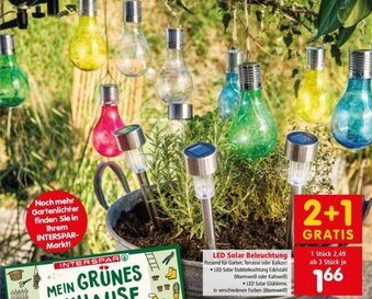 Interspar Led Solar Beleuchtung Angebot