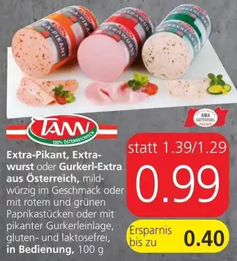 Spar Extra Pikant Extra Wurst Angebot