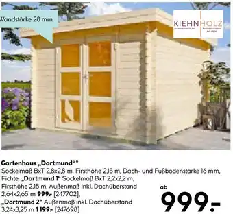 Hellweg Gartenhaus Dortmund Angebot