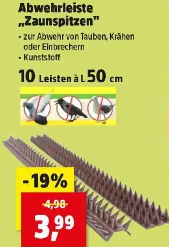 Thomas Philipps Abwehrleiste Zaunspitzen Angebot