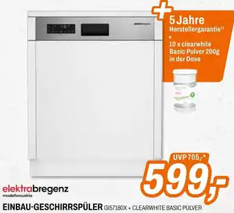 Expert EINBAU-GESCHIRRSPÜLER Angebot