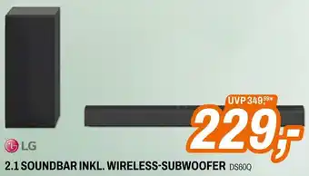 Expert 2.1 SOUNDBAR INKL. WIRELESS-SUBWOOFER Angebot