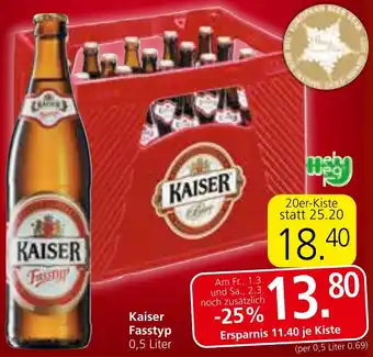 Kaiser Fasstyp 0,5 Liter