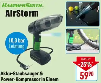 Akku-Staubsauger & Power-Kompressor in Einem