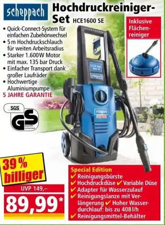 Norma Hochdruckreiniger- Set Angebot