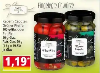 Norma Eingelegte Gewürze Angebot