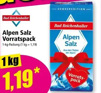 Norma Alpen Salz Vorratspack Angebot