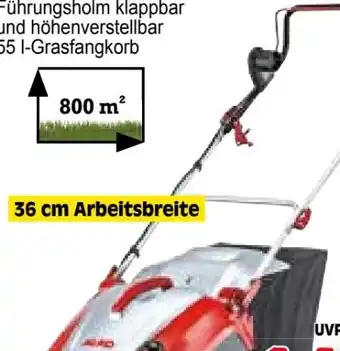 Zgonc Elektro-Vertikutierer-Lüfter Combi Care 36 E Comfort Angebot