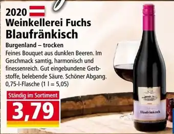 Norma Weinkellerei Fuchs Blaufränkisch Angebot