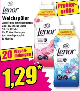 Norma Weichspüler Angebot