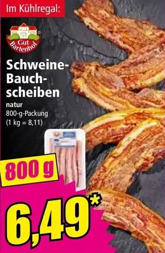 Norma Schweine- Bauch- scheiben Angebot