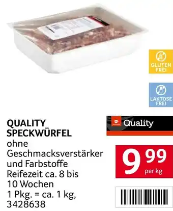 Transgourmet QUALITY SPECKWÜRFEL Angebot