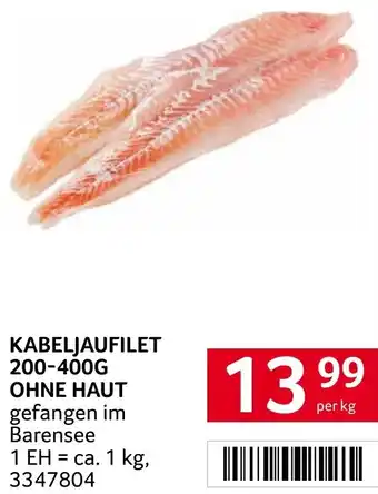 Transgourmet KABELJAUFILET 200-400G OHNE HAUT Angebot