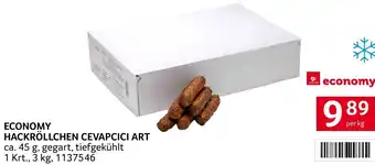Transgourmet ECONOMY HACKRÖLLCHEN CEVAPCICI ART Angebot