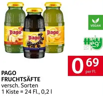 Transgourmet PAGO FRUCHTSÄFTE Angebot