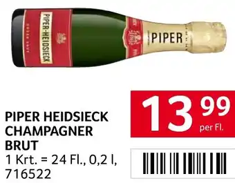 Transgourmet PIPER HEIDSIECK CHAMPAGNER BRUT Angebot