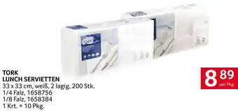 Transgourmet TORK LUNCH SERVIETTEN Angebot