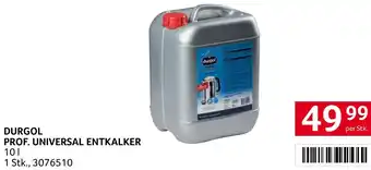 Transgourmet DURGOL PROF. UNIVERSAL ENTKALKER Angebot