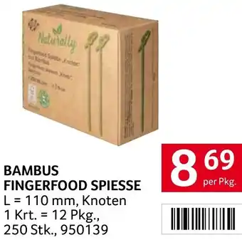 Transgourmet BAMBUS FINGERFOOD SPIESSE Angebot