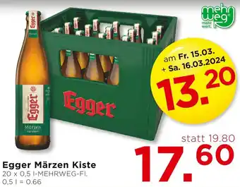 Unimarkt Egger Märzen Kiste Angebot