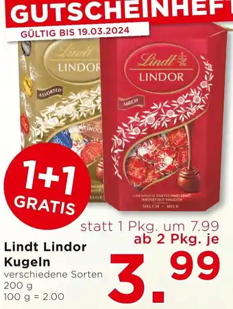 Unimarkt Lindt Lindor Kugeln Angebot