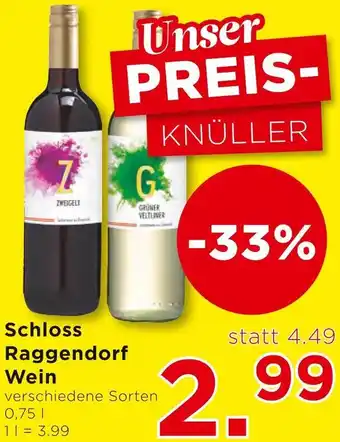 Unimarkt Schloss Raggendorf Wein Angebot