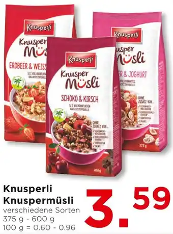 Unimarkt Knusperli Knuspermüsli Angebot