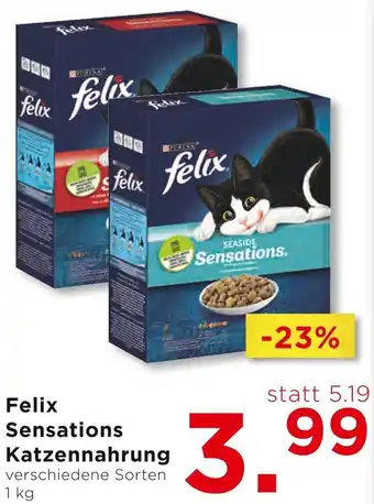 Unimarkt Felix Sensations Katzennahrung Angebot