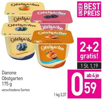 Sutterlüty Danone Obstgarten 175g Angebot
