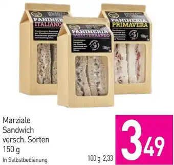 Sutterlüty Marziale Sandwich versch. Sorten 150 g Angebot