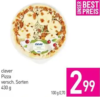 Sutterlüty clever Pizza versch. Sorten 430 g Angebot