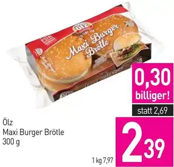 Sutterlüty Ölz Maxi Burger Brötle 300 g Angebot