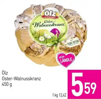 Sutterlüty Ölz Oster-Walnusskranz 450 g Angebot
