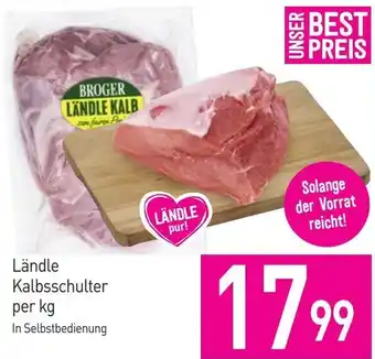 Sutterlüty Ländle Kalbsschulter per kg Angebot