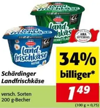 Nah&Frisch Schärdinger Landfrischkäse Angebot