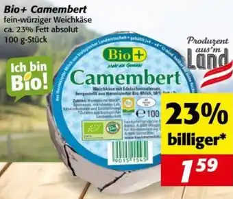 Nah&Frisch Bio+ Camembert Angebot