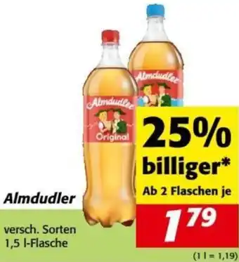 Nah&Frisch Almdudler Angebot
