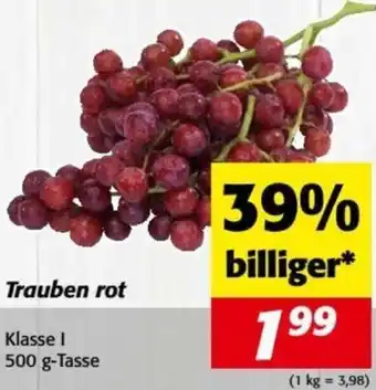 Nah&Frisch Trauben rot Angebot