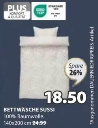 JYSK BETTWÄSCHE SUSSI Angebot