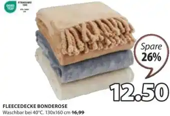 JYSK FLEECEDECKE BONDEROSE Angebot