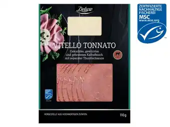 Lidl Deluxe MSC Vitello Tonnato Lidl 110 Gramm 1 Packung Angebot