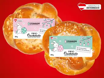 Lidl Omas Backstube Osterknopf Mit Mandeln oder Hagelzucker Lidl 350 Gramm 1 Stück Angebot