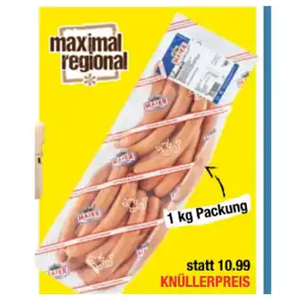 Maximarkt Maier Frankfurter Maximarkt 1 Kilogramm 1 Packung Angebot