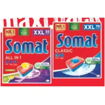 Maximarkt Somat XXL Classic, All in 1, Gold, 4in1 Excellence, Excellence Plus, Pulver oder Gel Maximarkt 1 Packung Angebot
