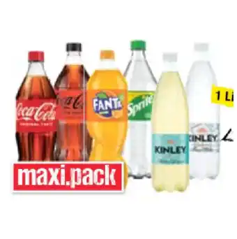 Maximarkt Coca-Cola , light, Zero, Lemon Zero, Coke Zero Zero, Fanta, Sprite, Kinley Tonic Water oder Bitter Lemon Maximarkt 1 Liter 1 Angebot
