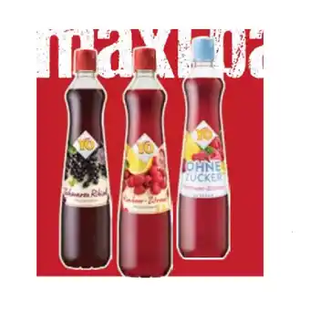 Maximarkt YO Sirup oder Sirup ohne Zucker versch. Sorten Maximarkt 0.70 Liter 1 Flasche Angebot