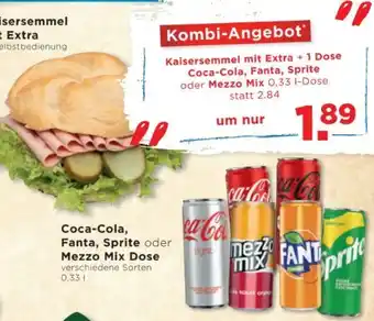 Unimarkt Kaisersemmel mit Extrawurst Angebot